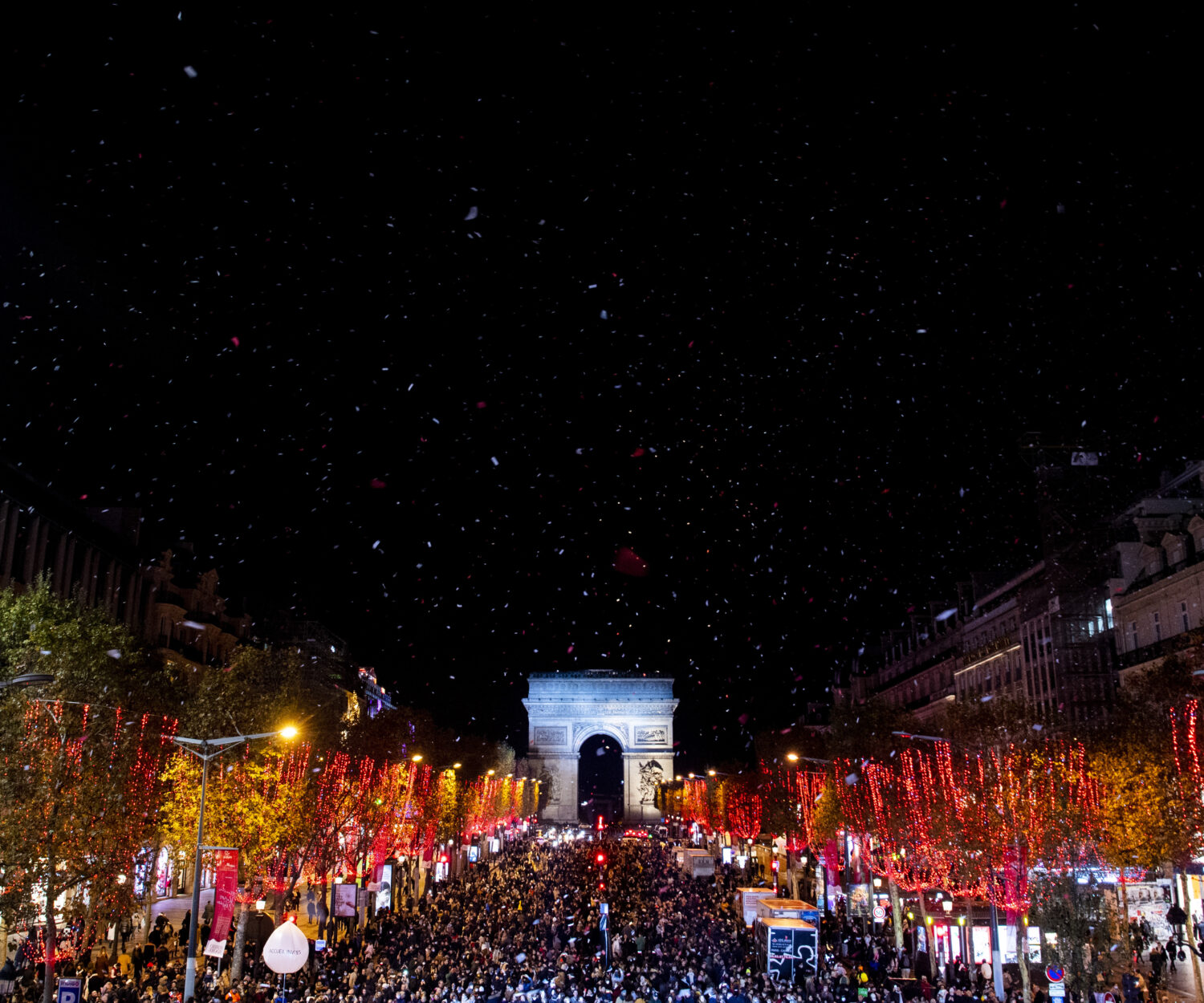 Illumination des Champs Élysées 2021